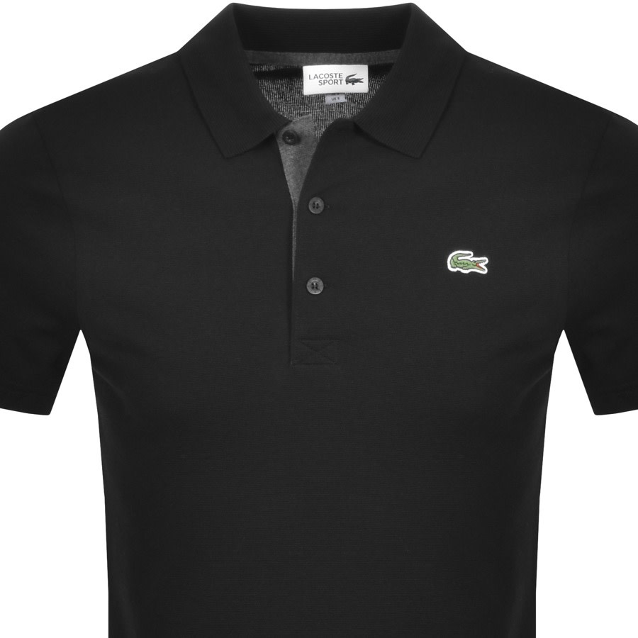 Alternative Image for ProductLacoste Sport Colourblock Polo T Shirt Black2